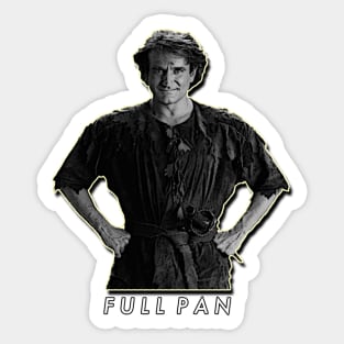 FULL PAN. Sticker